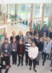 Group picture of the NFVI working group members in the InnovOcean building in Ostend